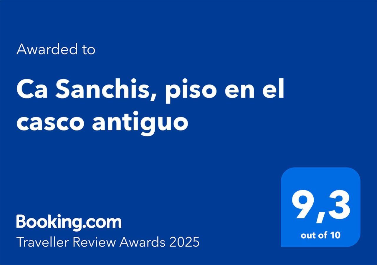 Ca Sanchis, Piso En El Casco Antiguo Apartman Xàtiva Kültér fotó